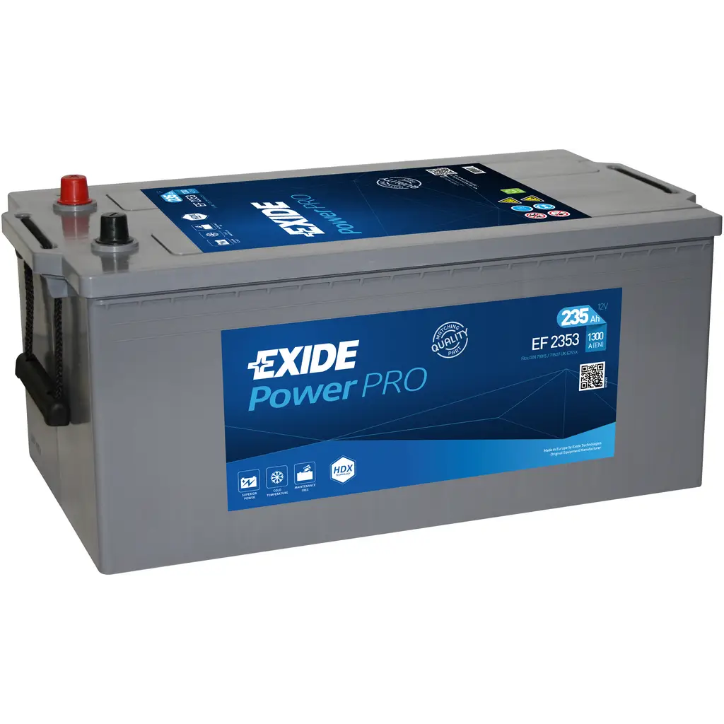 EXIDE POWER PRO EF2353 12V 235Ah