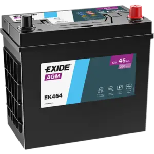 EXIDE AGM EK454 - High-Performance 12V