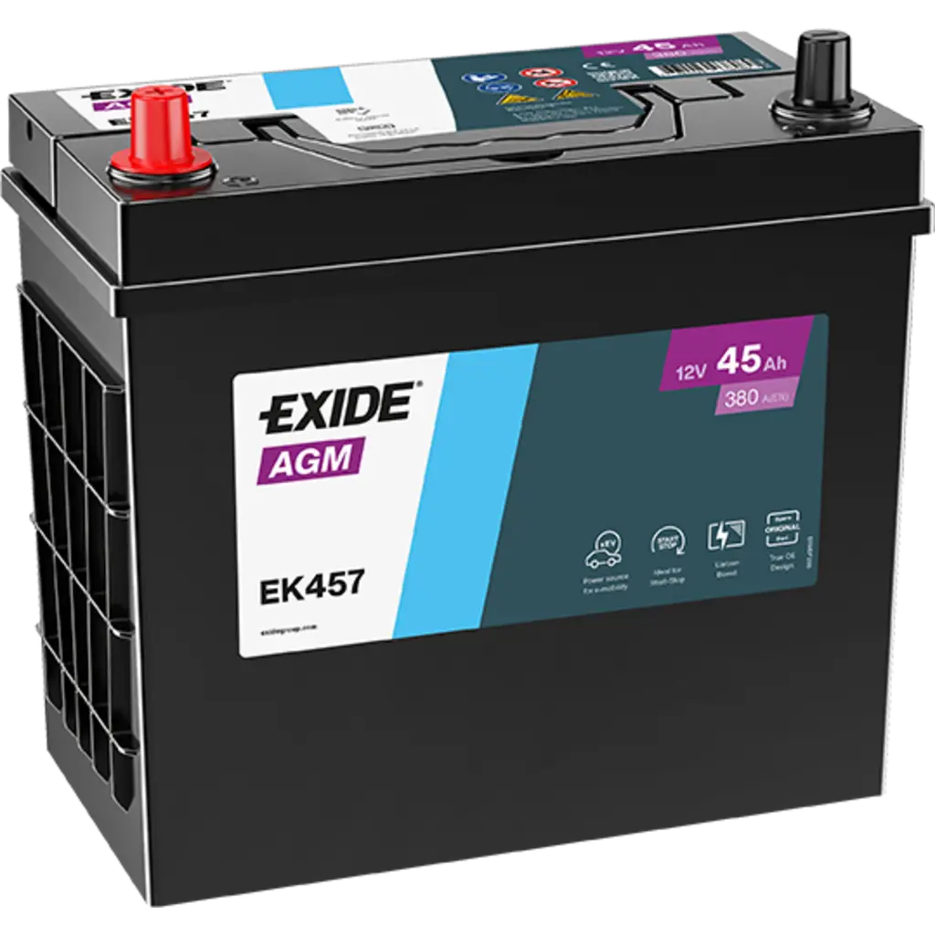 EXIDE AGM EK457 12V 45Ah