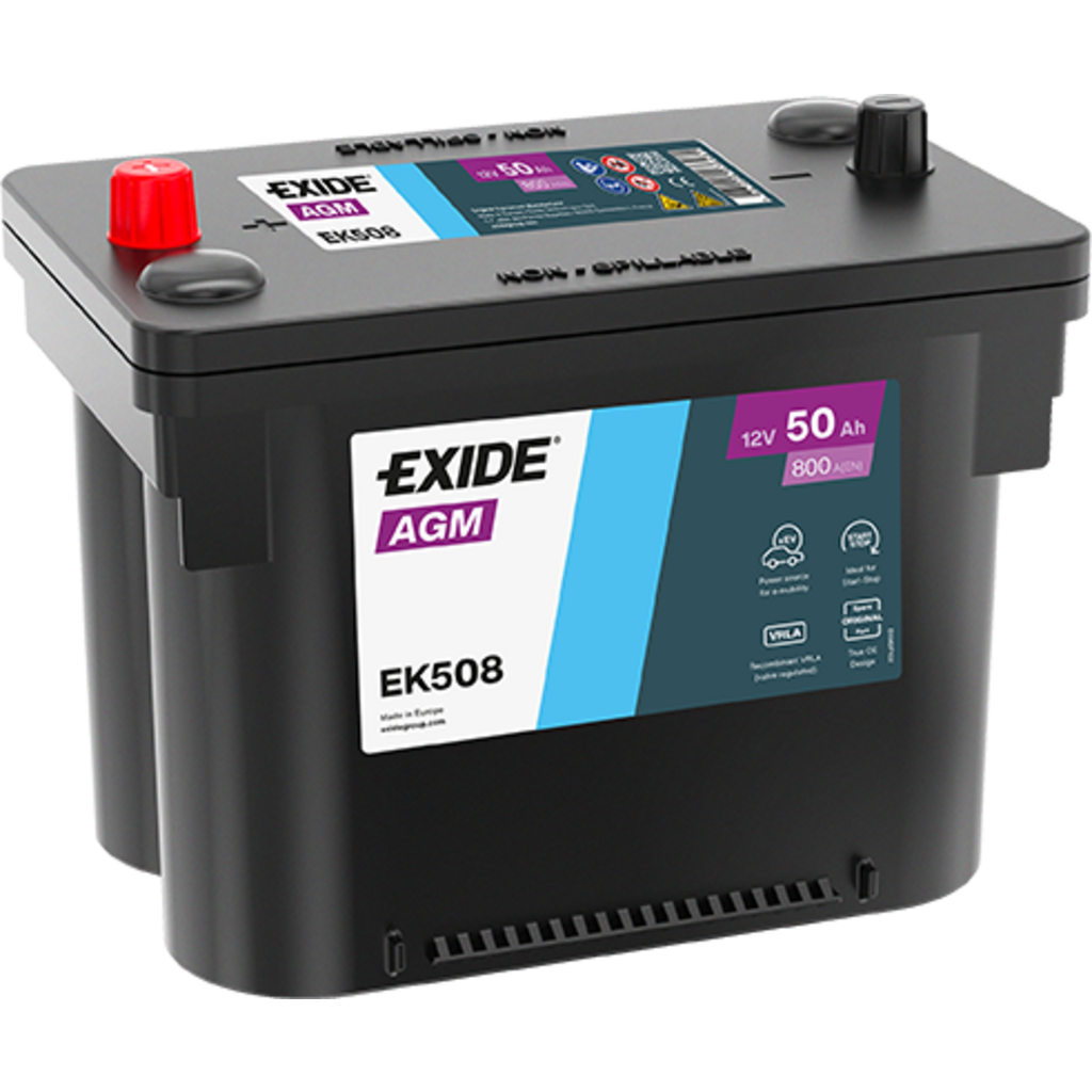 EXIDE AGM EK508 12V 50Ah