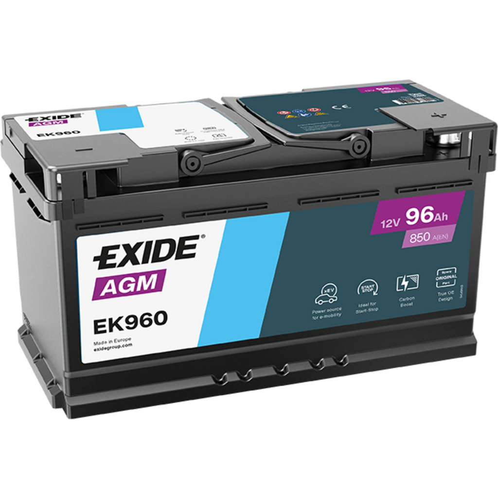 EXIDE AGM EK960 12V