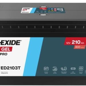 EXIDE ENDURANCE PRO GEL ED2103T 12V 210Ah